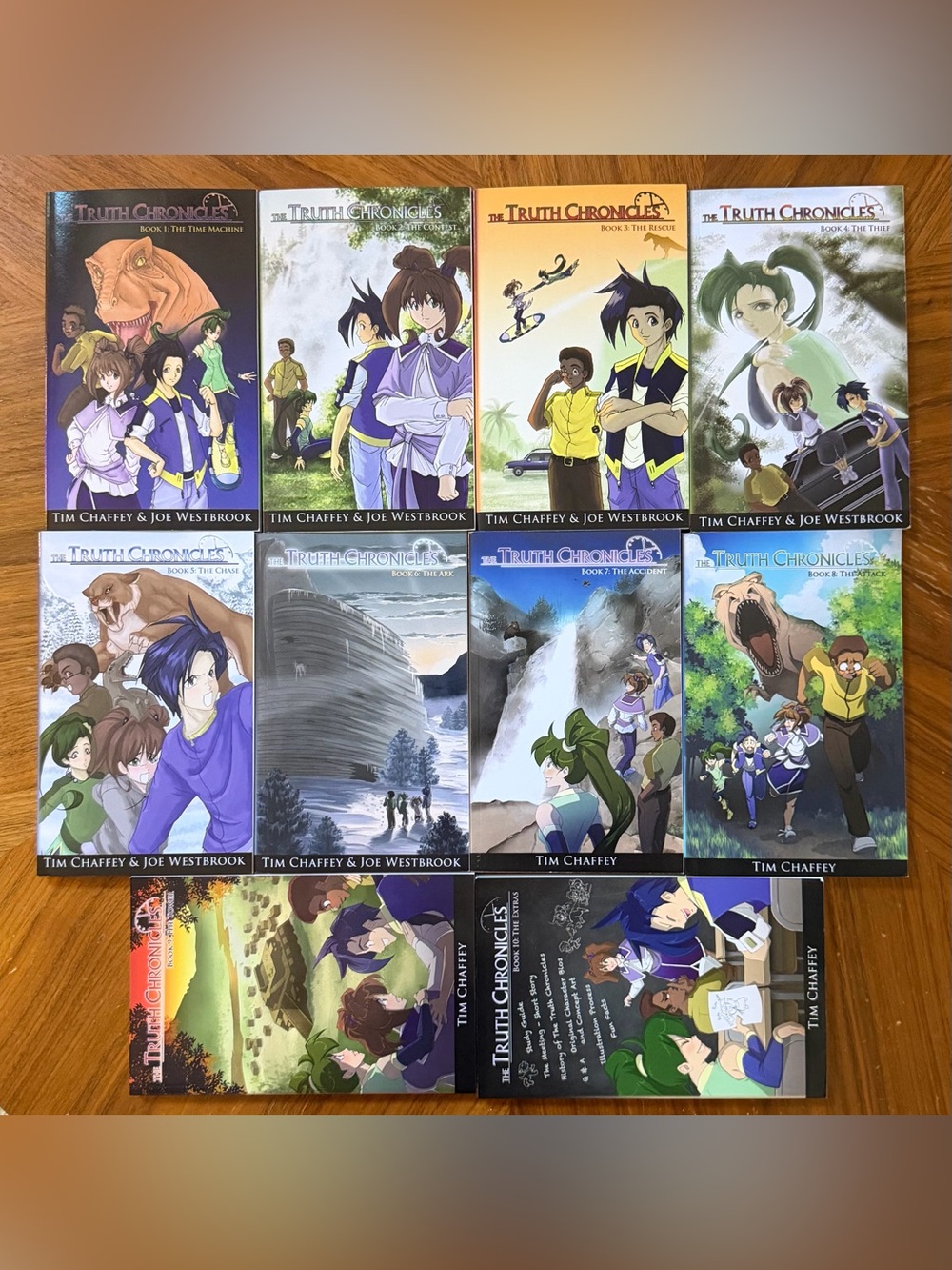The Truth Chronicles Lot Set Tim Chaffey & Joe Westbrook Paperback Books 1-10